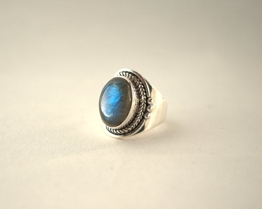 Bague Labradorite en Argent 925 KAARA