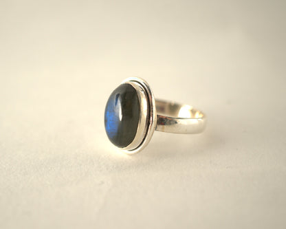 Bague Labradorite en Argent 925 KAARA