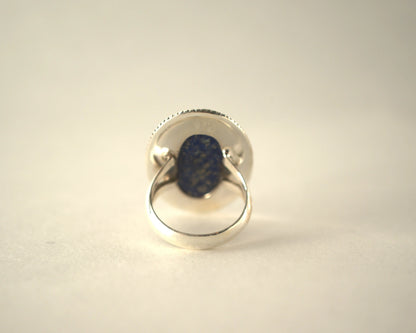 Bague Lapis Lazuli en Argent 925 KAARA