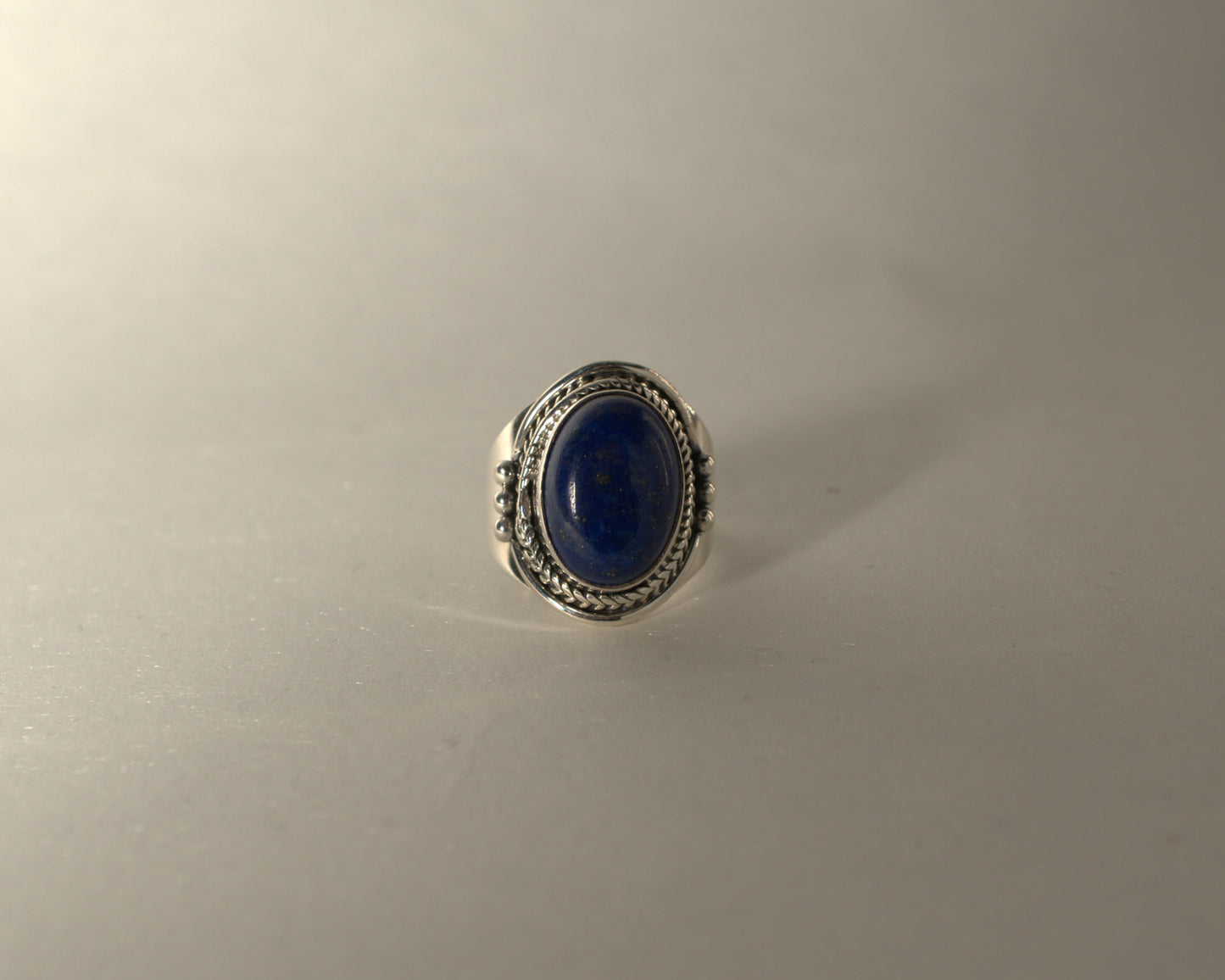 Bague Lapis Lazuli en Argent 925 KAARA