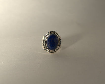 Bague Lapis Lazuli en Argent 925 KAARA
