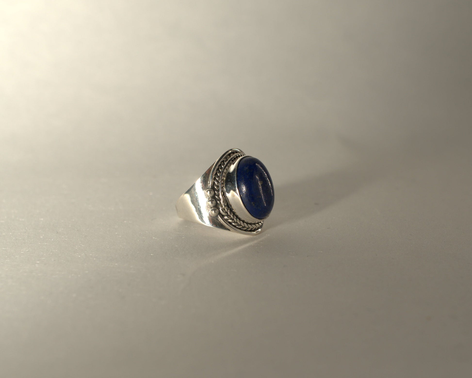 Bague Lapis Lazuli en Argent 925 KAARA