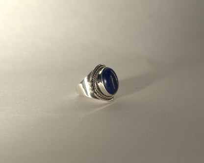 Bague Lapis Lazuli en Argent 925 KAARA