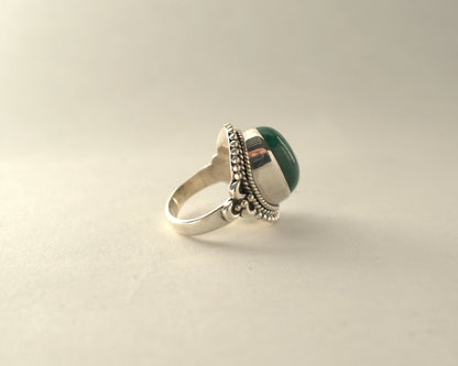 Bague Malachite en Argent 925 KAARA