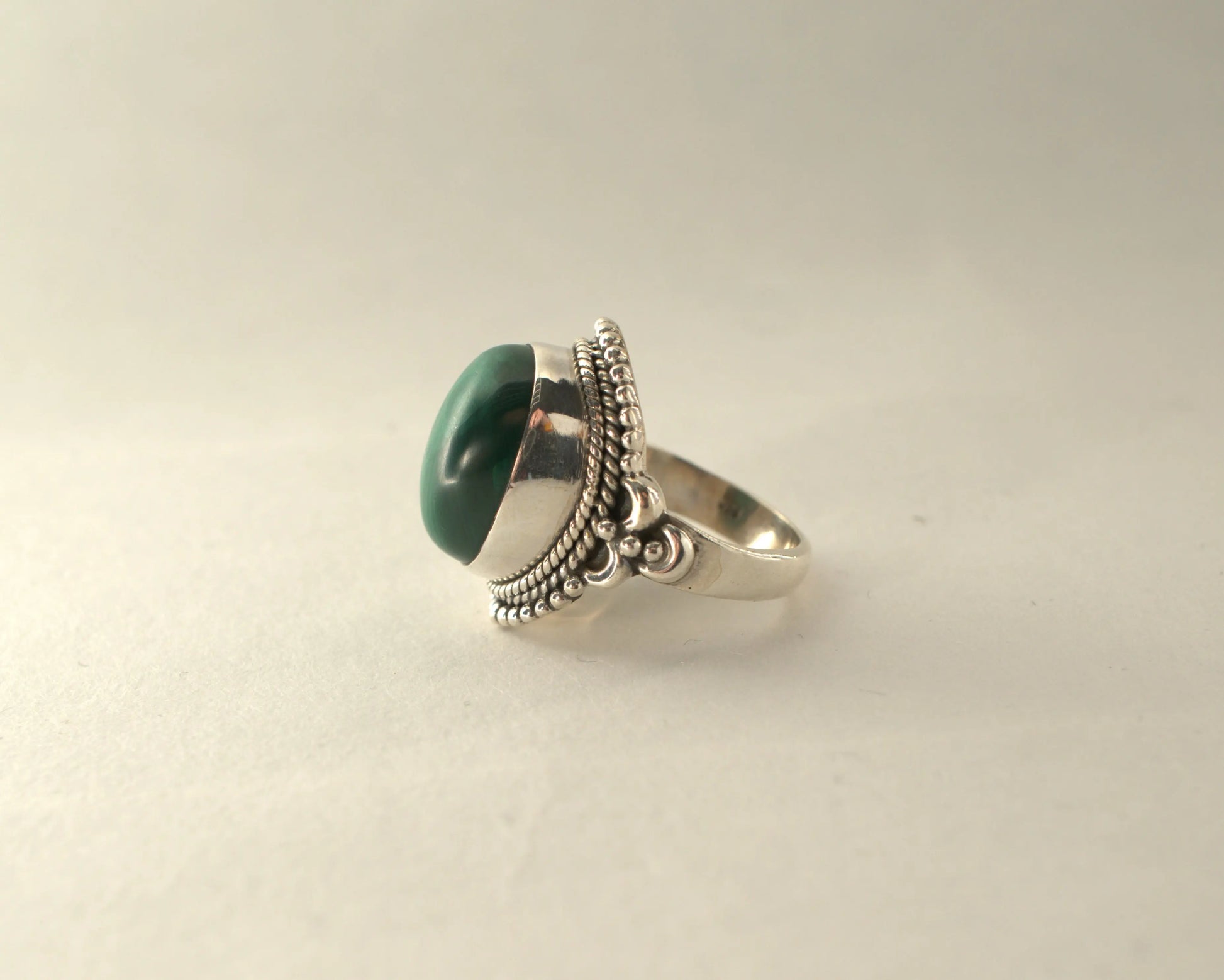 Bague Malachite en Argent 925 KAARA