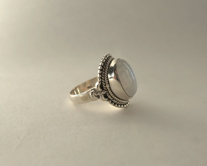 Bague Pierre de Lune en Argent 925 KAARA