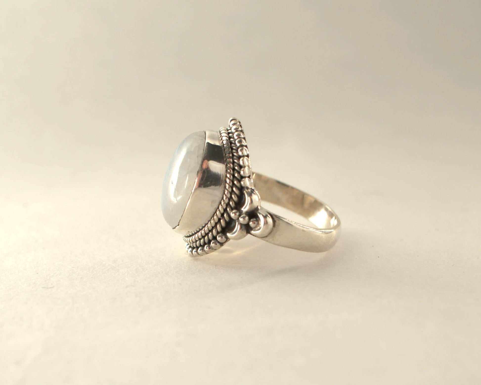 Bague Pierre de Lune en Argent 925 KAARA