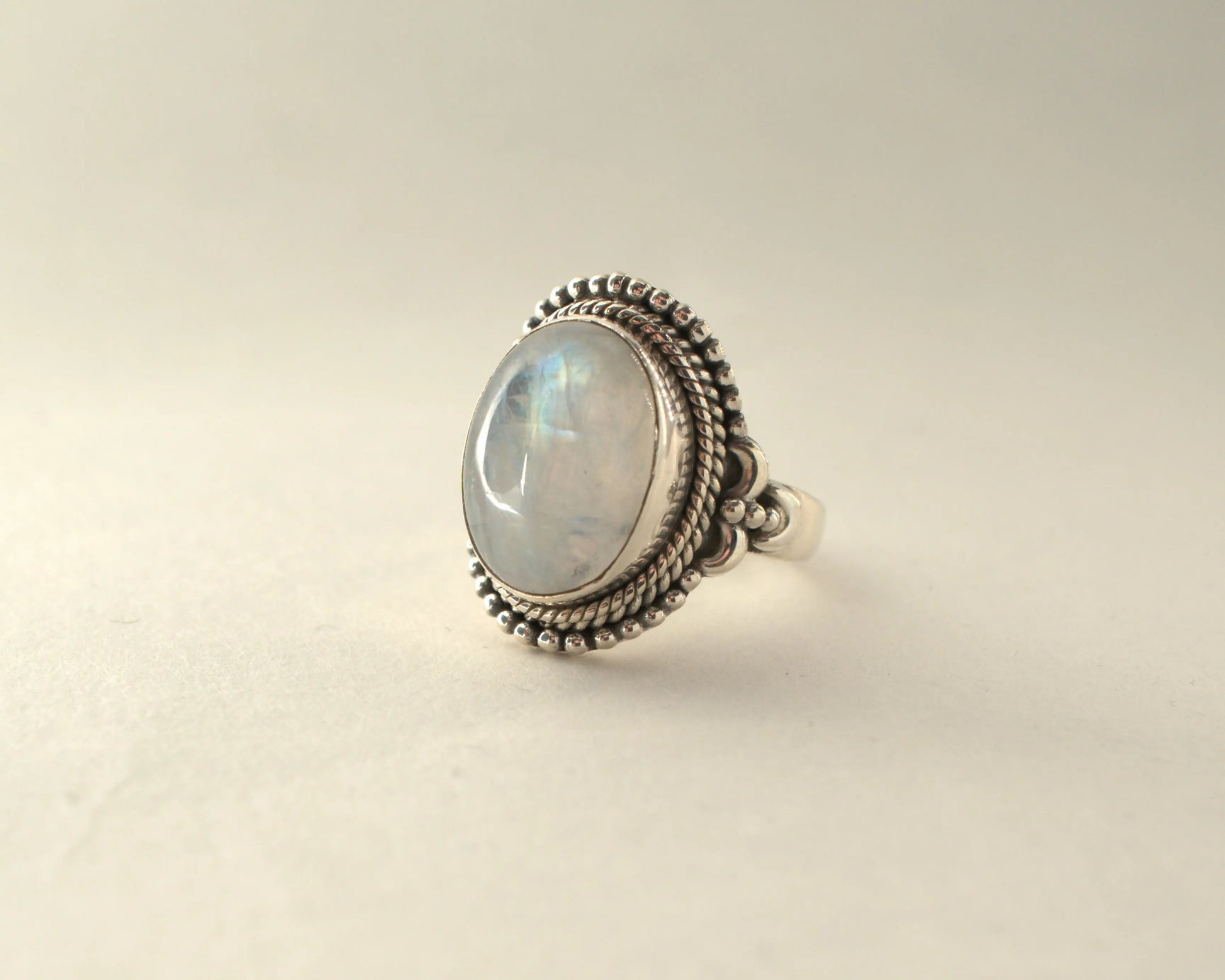 Bague Pierre de Lune en Argent 925 KAARA
