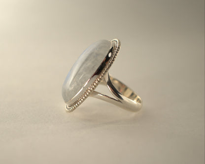 Bague Pierre de Lune en Argent 925 KAARA