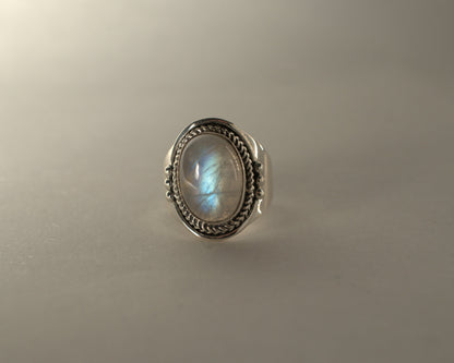 Bague Pierre de Lune en Argent 925 KAARA