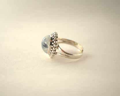 Bague Pierre de Lune en Argent 925 KAARA
