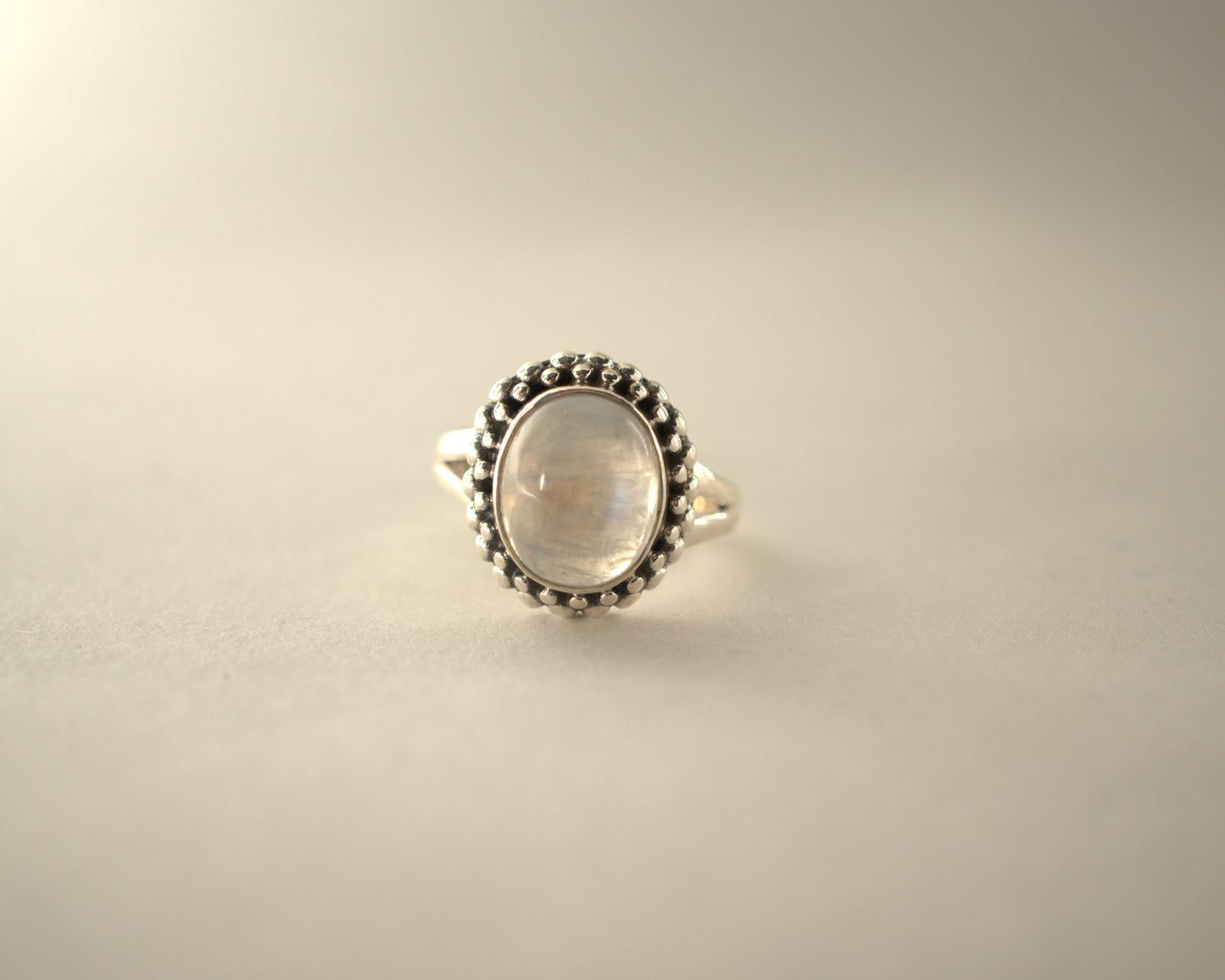 Bague Pierre de Lune en Argent 925 KAARA