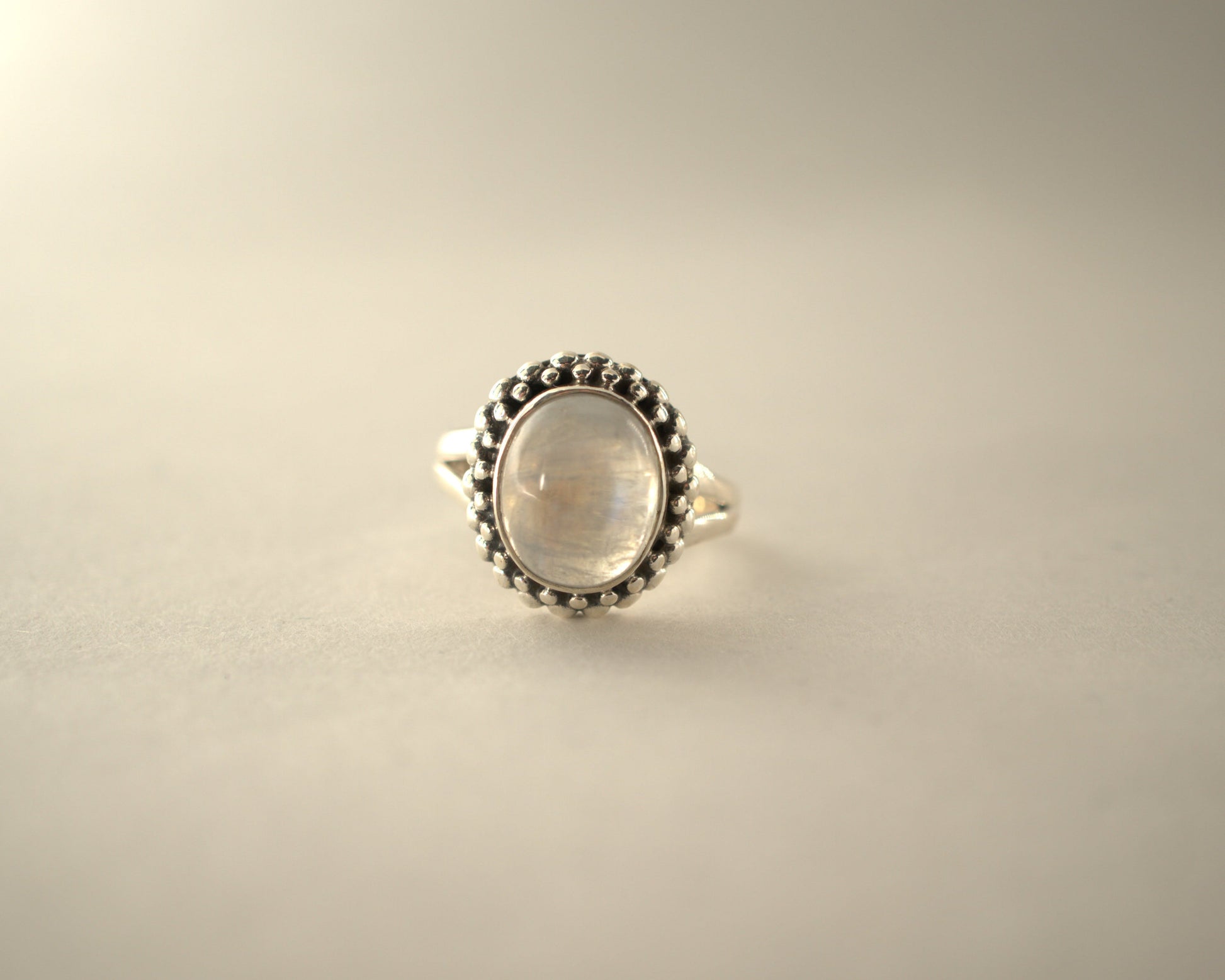 Bague Pierre de Lune en Argent 925 KAARA