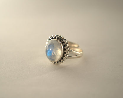 Bague Pierre de Lune en Argent 925 KAARA