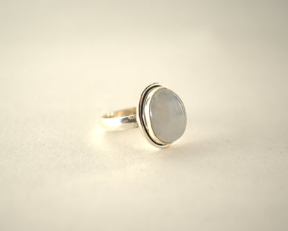 Bague Pierre de Lune en Argent 925 KAARA