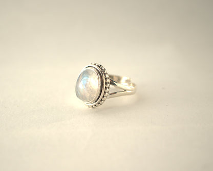 Bague Pierre de Lune en Argent 925 KAARA