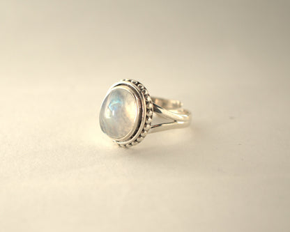 Bague Pierre de Lune en Argent 925 KAARA