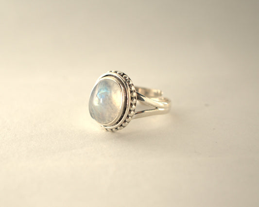 Bague Pierre de Lune en Argent 925 KAARA