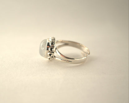 Bague Pierre de Lune en Argent 925 KAARA