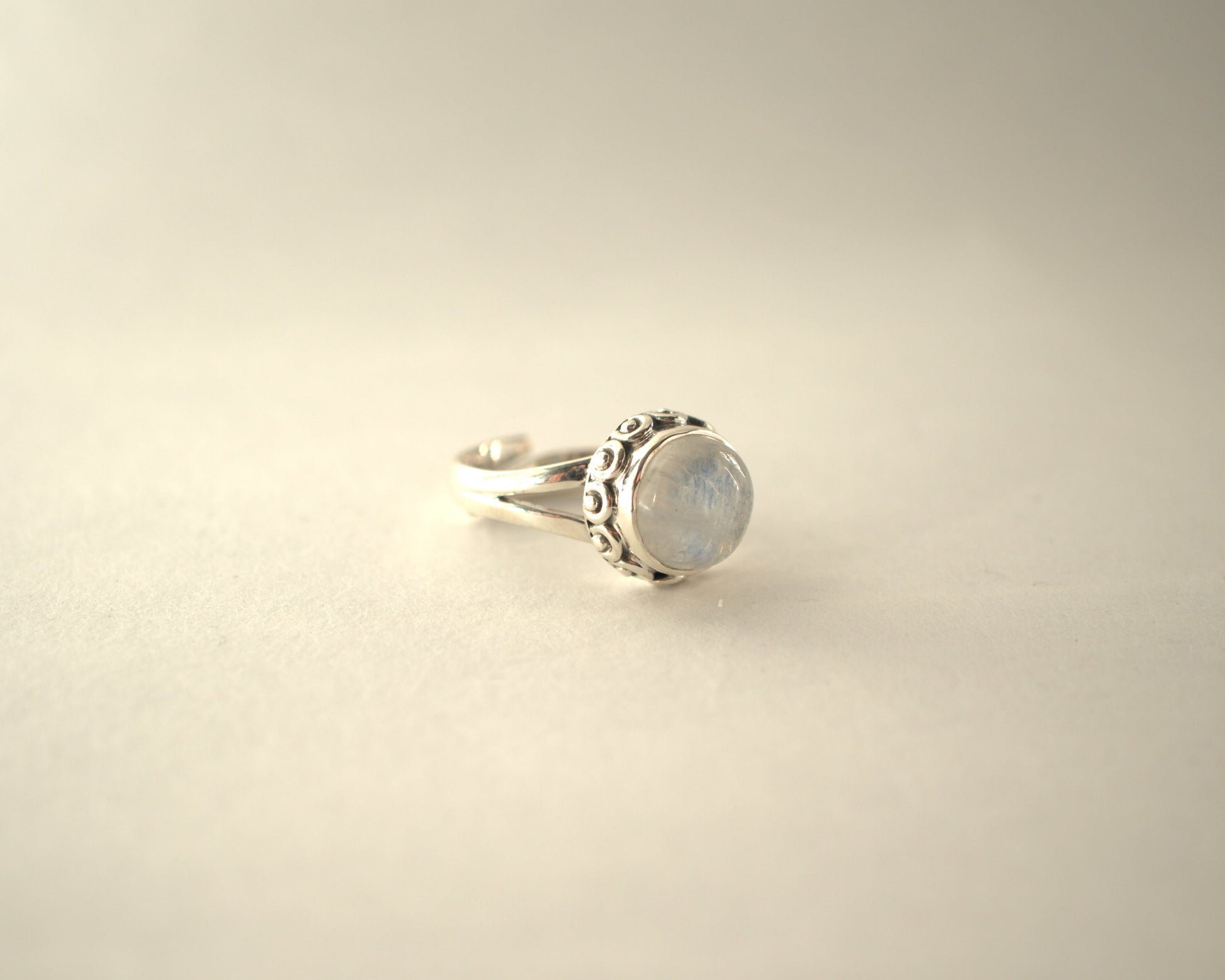 Bague Pierre de Lune en Argent 925 KAARA