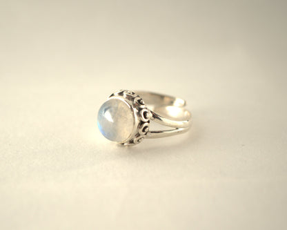 Bague Pierre de Lune en Argent 925 KAARA