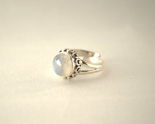 Bague Pierre de Lune en Argent 925 KAARA