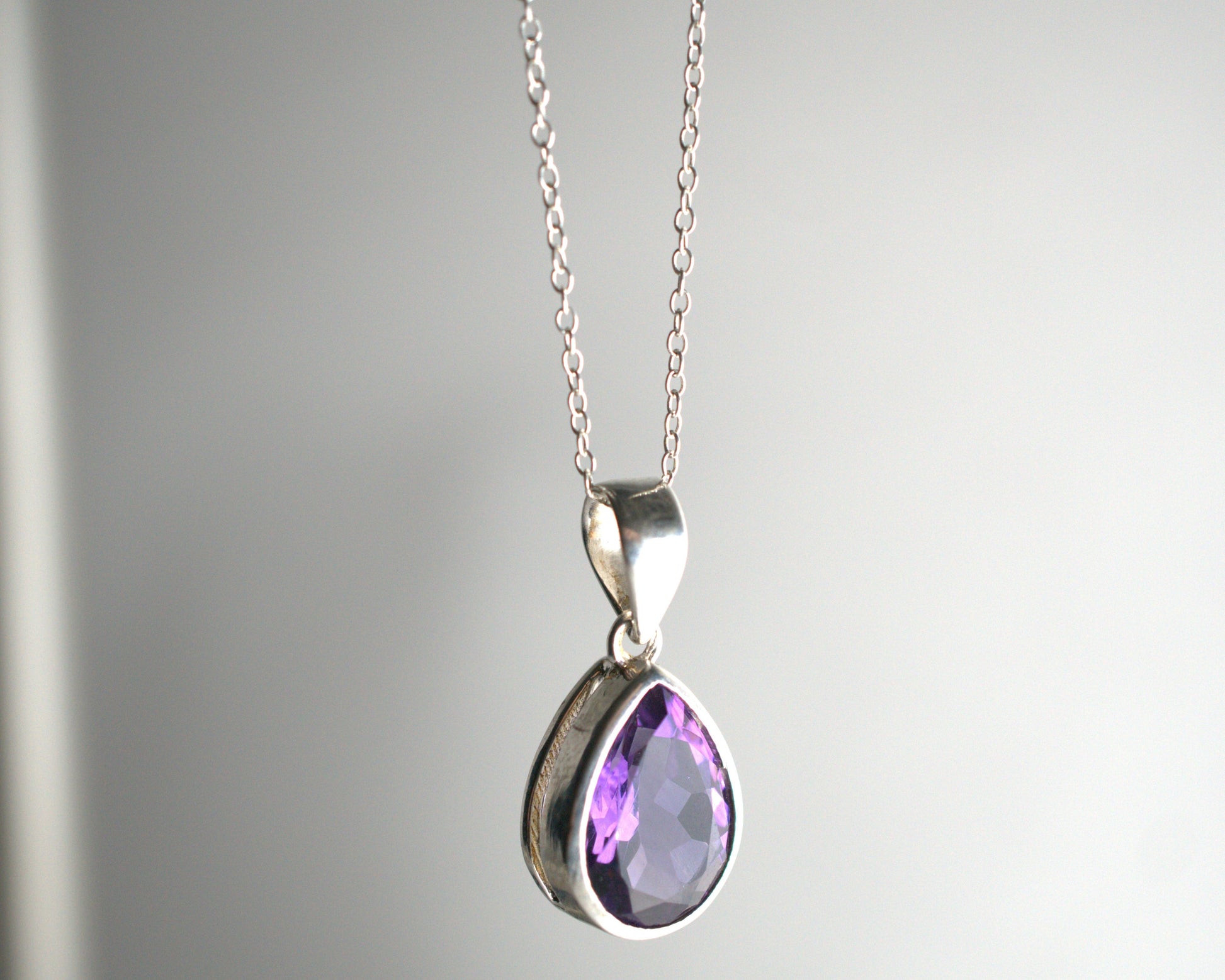 Pendentif Amethyste en Argent 925 KAARA