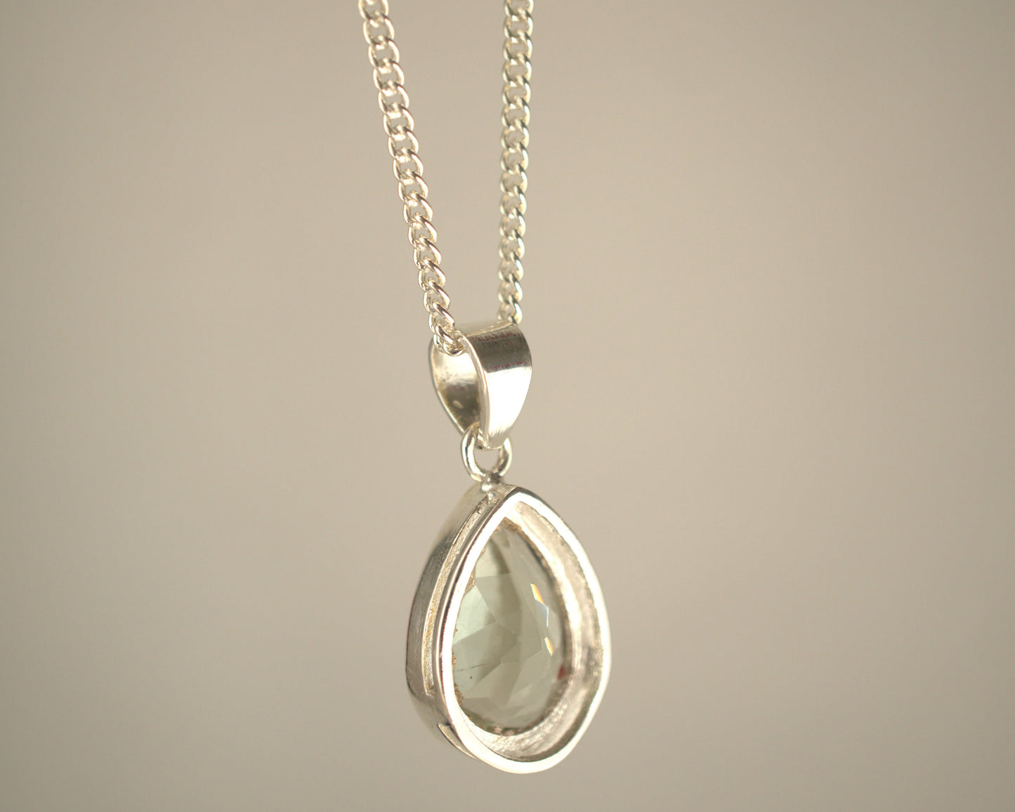 Pendentif Améthyste Vert en Argent 925 KAARA