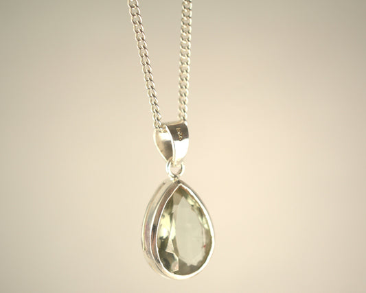 Pendentif Améthyste Vert en Argent 925 KAARA