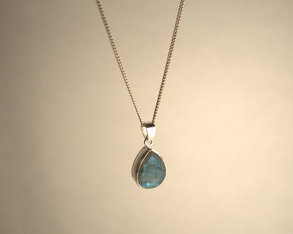 Pendentif Labradorite en Argent 925 KAARA