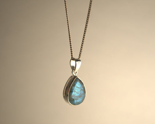 Pendentif Labradorite en Argent 925 KAARA