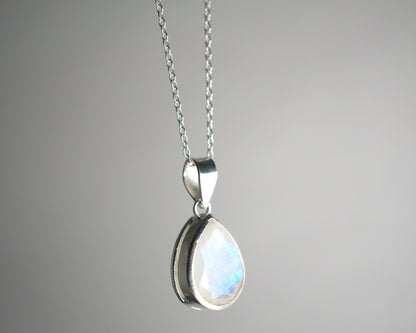 Pendentif Pierre de Lune en Argent 925 KAARA